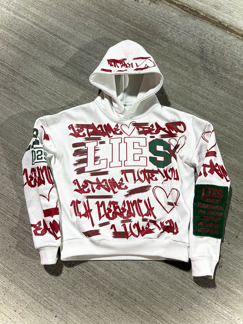 LIE$ Graffiti Hoodie
