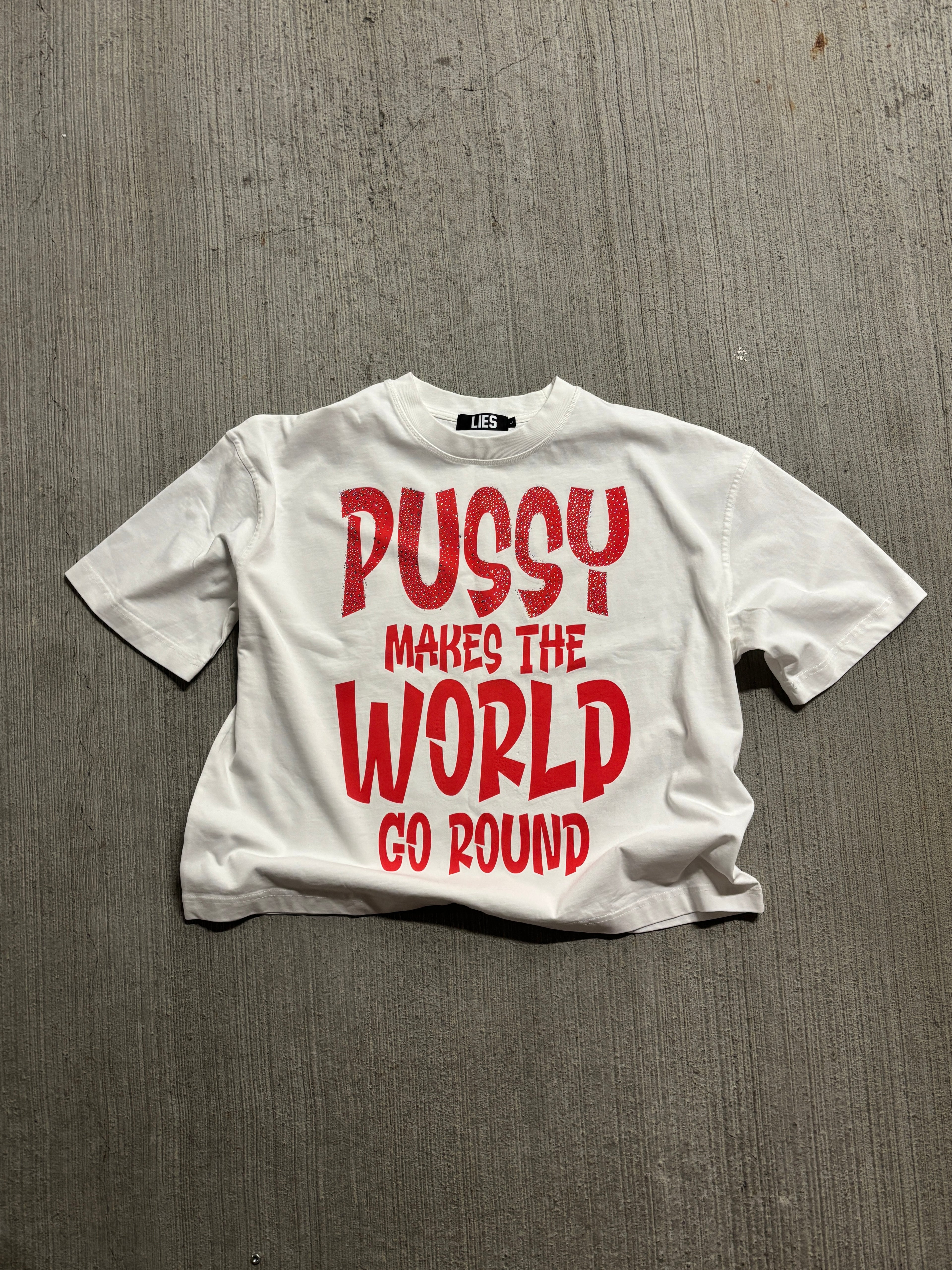 PMTWGR Rhinestone Boxy T-Shirt