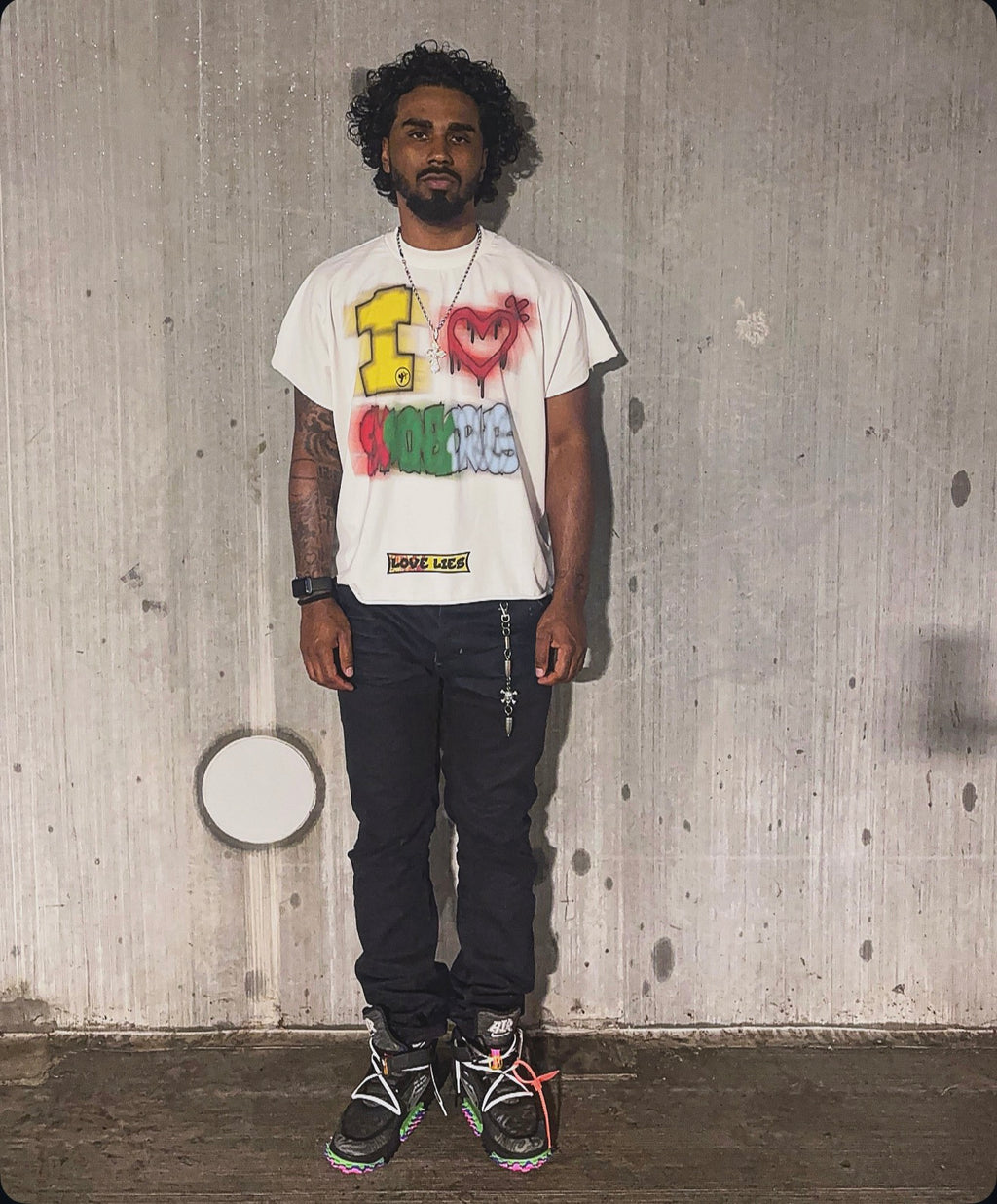 Sex Money and Drugs Raw Hem T