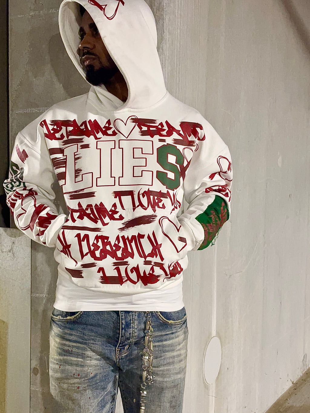 LIE$ Graffiti Hoodie